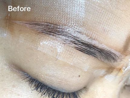 Before Eyebrow Microblading, Chiangmai